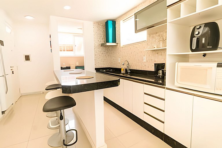 Cobertura com piscina privativa no Tabatinga Beach