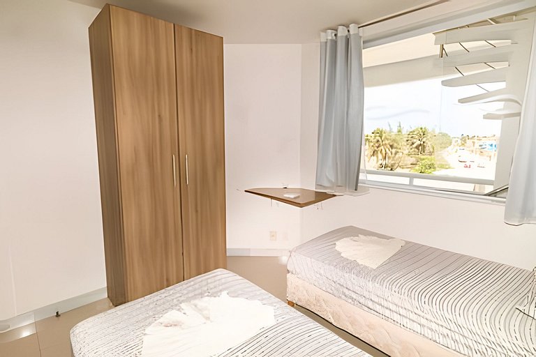 Cobertura com piscina privativa no Tabatinga Beach