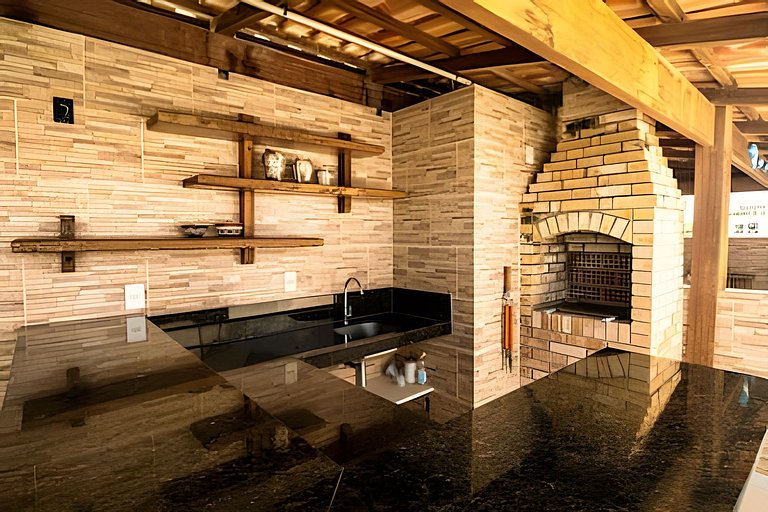 Cobertura com piscina privativa no Tabatinga Beach