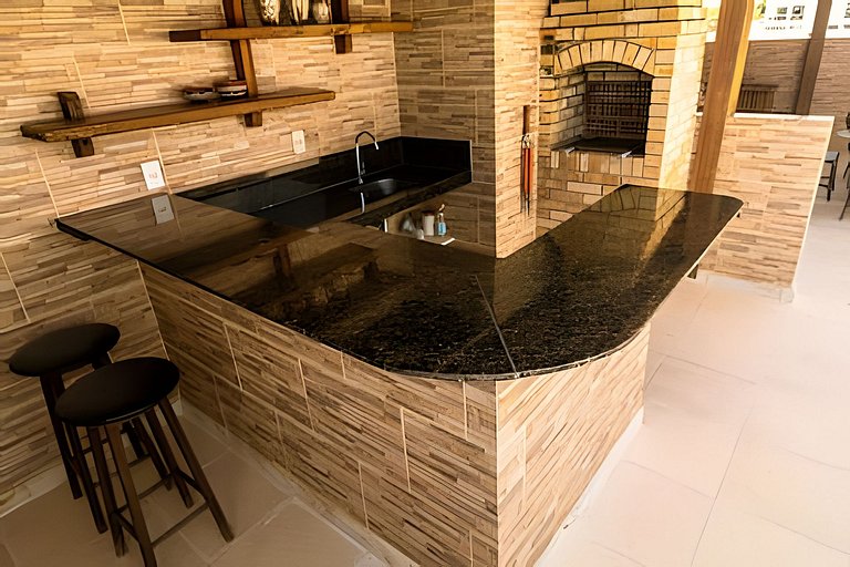 Cobertura com piscina privativa no Tabatinga Beach