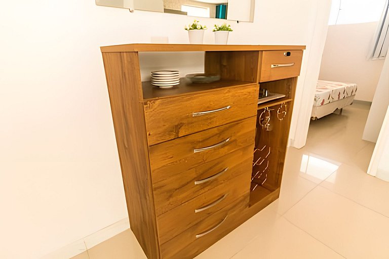 Cobertura com piscina privativa no Tabatinga Beach