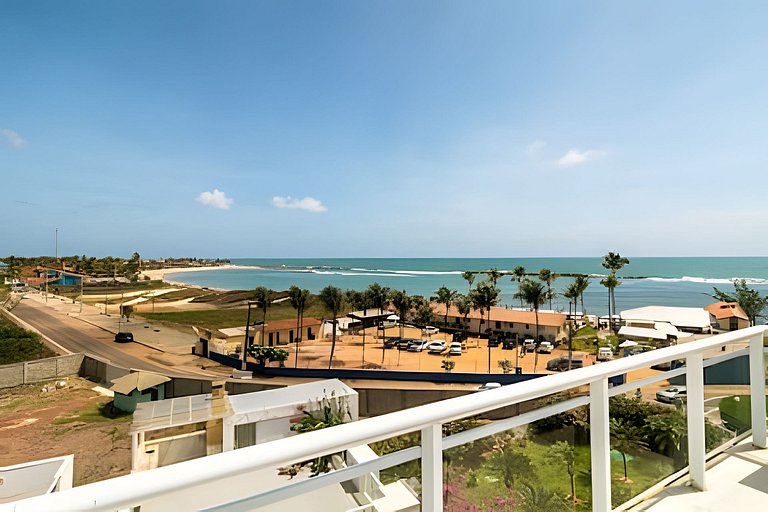Cobertura com piscina privativa no Tabatinga Beach