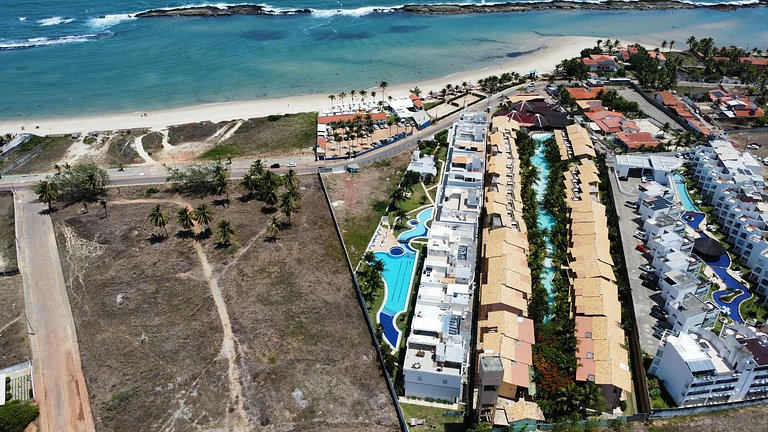 Cobertura com piscina privativa no Tabatinga Beach